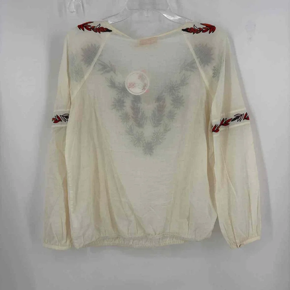Size 0 Tory Burch Cream Shirt